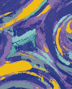 迷人紫色漩涡抽象绘画背景插图背景