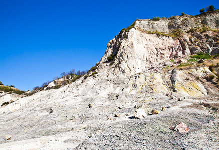 索法塔拉地区火山坑高清图片