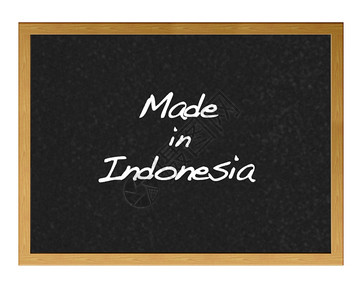 Indonesia制造的黑板图片