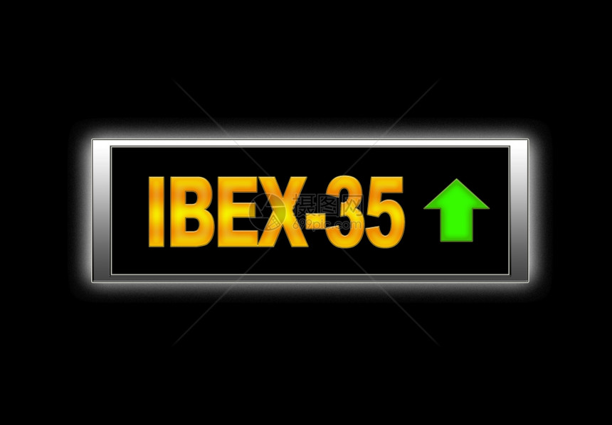 使用ibex35的亮光标志图片