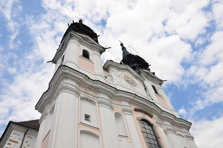教堂朝圣佩斯丁堡利恩茨奥斯特里亚图片