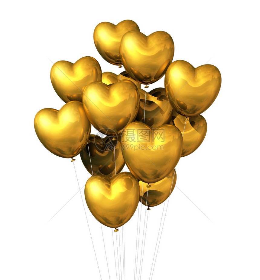 白色的金心形气球valenti白的金心形气球白的金心形气球图片