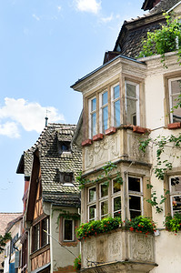 旧城的房屋和顶图片