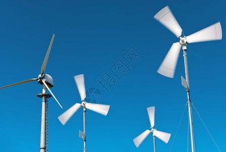 风力农场小型涡轮机图片