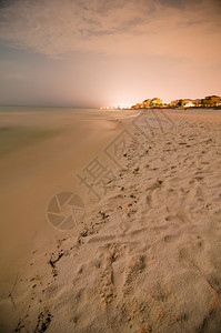 佛罗里达州酒店的海滩场景图片