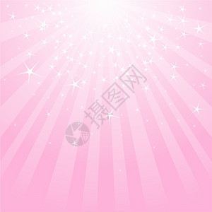 带有恒星和条纹的粉红抽象背景图片