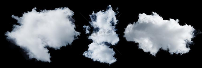 黑色等醇排出云层一组图片