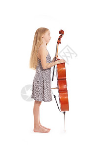 女孩和她的大提琴图片