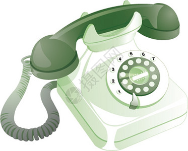 旧电话沟通惯用语高清图片