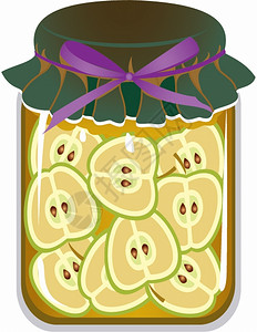 水果果酱苹果酱设计图片