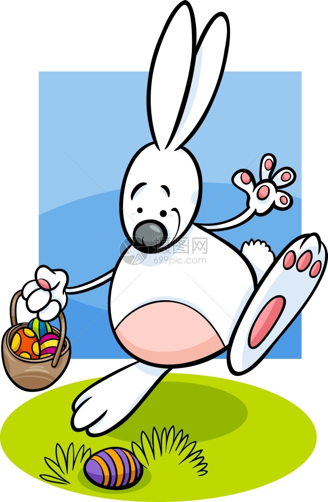 有趣的复活节兔子图片