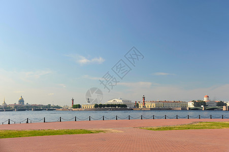 圣彼得堡市的全景高清图片
