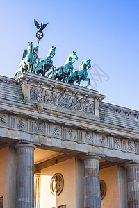 德国柏林勃兰登堡门景观图片