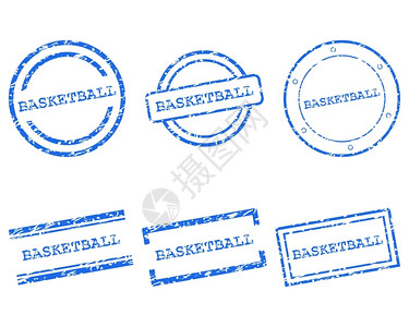 篮球邮票图片