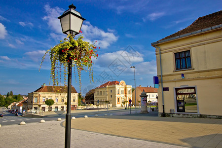 Krizevc镇犹太教堂风景图片