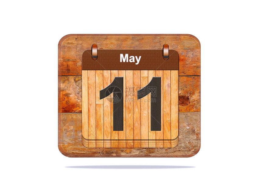 日历与5月1的期图片