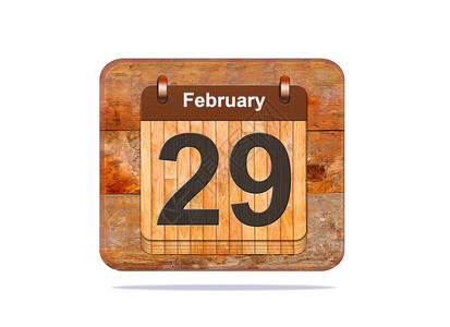 日历与februay29的日期图片