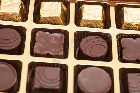 巧克力糖果框图片