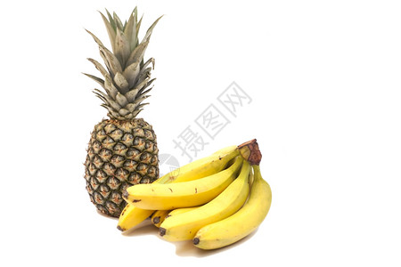 香蕉和菠萝图片