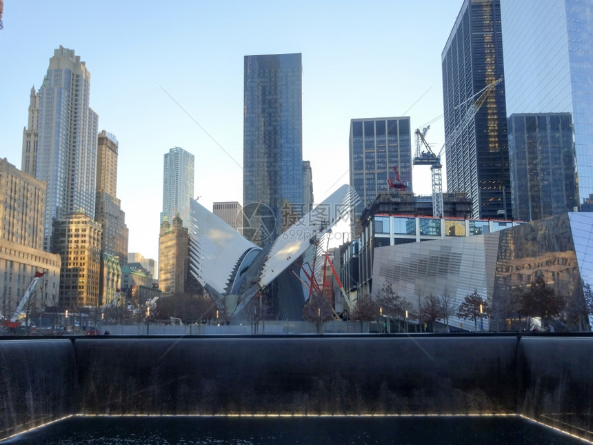 2014年纽约2014年第6号决定在纽约市世界贸易中心附近的风景图片
