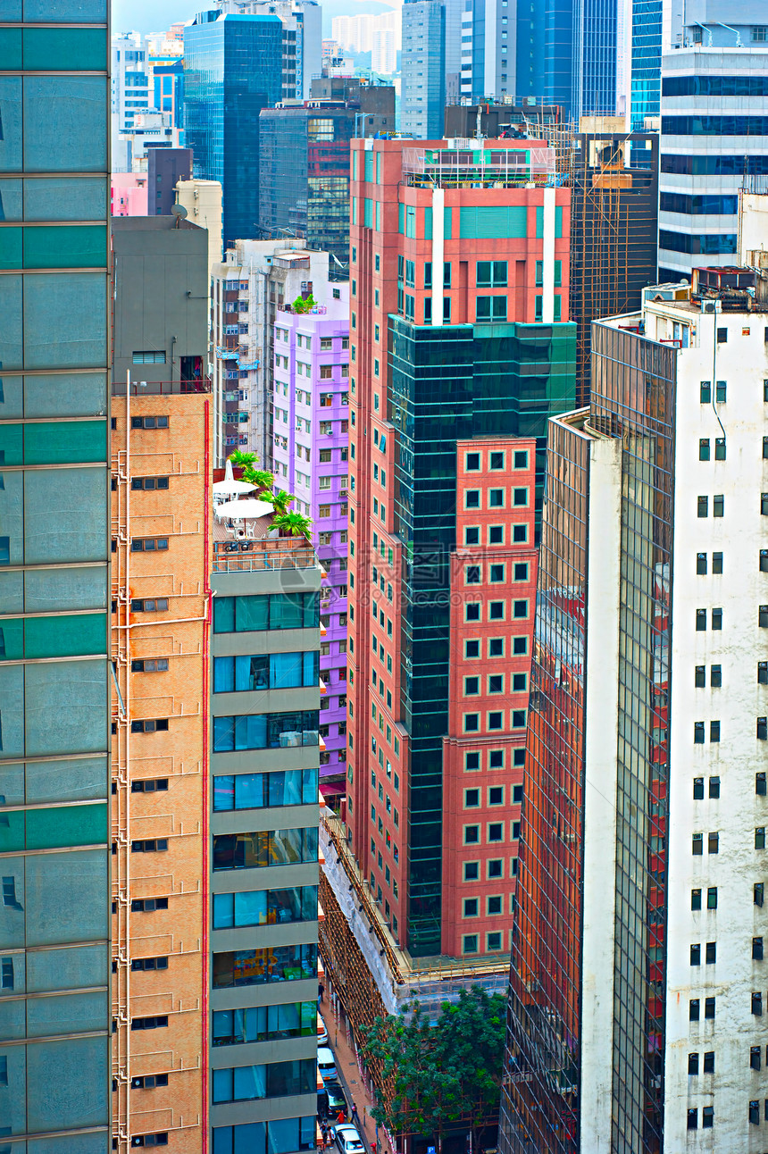 香港城市人口密度大图片