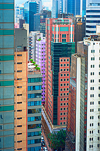 香港城市人口密度大背景
