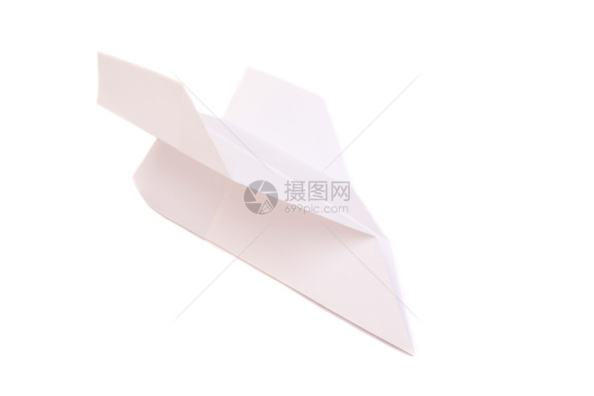 一架折纸飞机图片