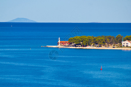 萨达尔空中观察马提亚croati灯塔高清图片