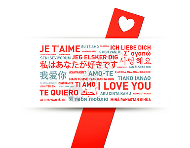 我喜欢用不同的世界语言翻译您卡片图片