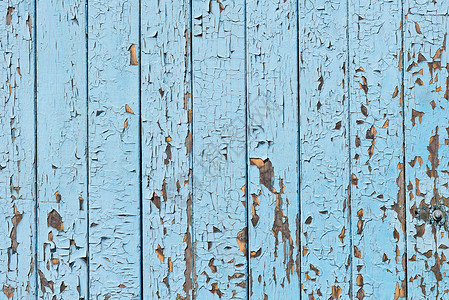 蓝色的旧木墙大如背景图片