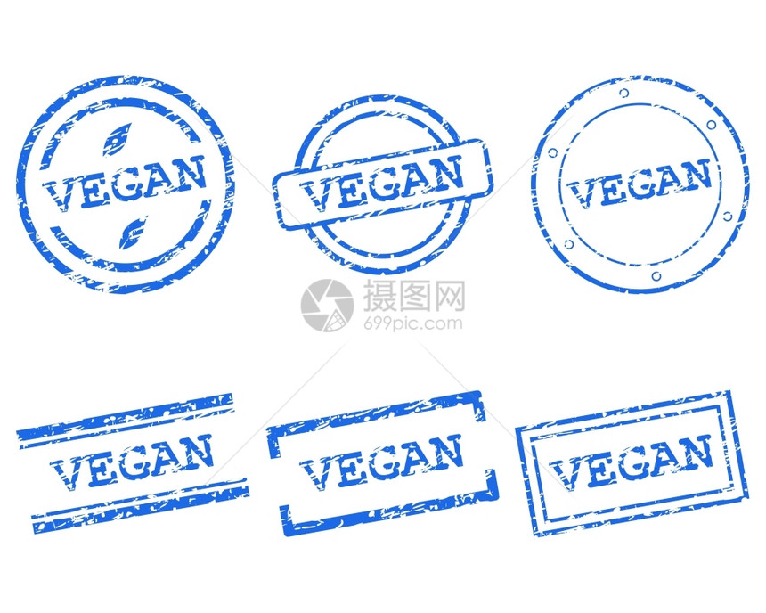 素食邮票图片