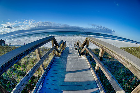 佛罗里达海滩日出高清图片