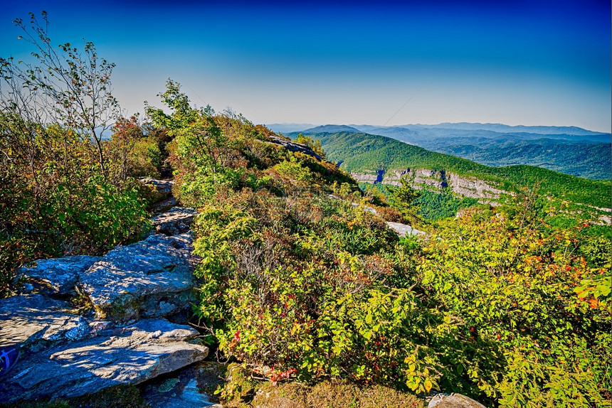 鹰标山岩石风景图片