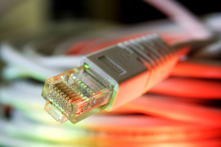 网络电缆rj11型高清图片
