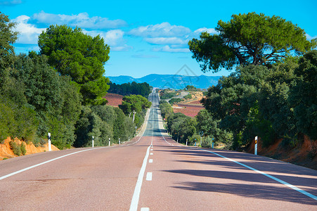 西班牙乡间公路图片