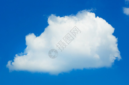 蓝云中的彩背景图片