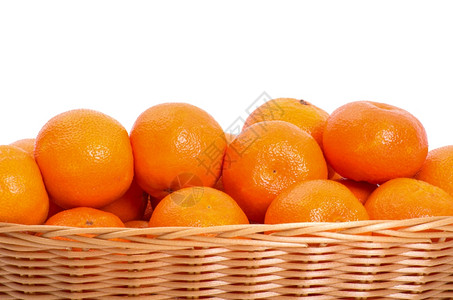 成熟的多汁的橘子图片