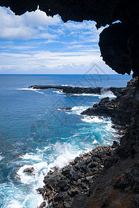 海斯特努斯火山的黑色高清图片