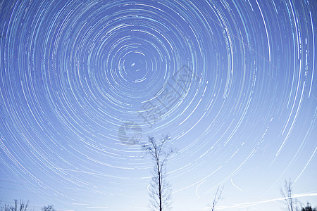 累计夜天空和恒星时间折片段背景