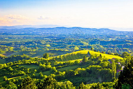 贾斯特里斯科北部croati背景