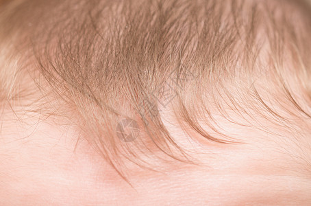 婴儿头发图片