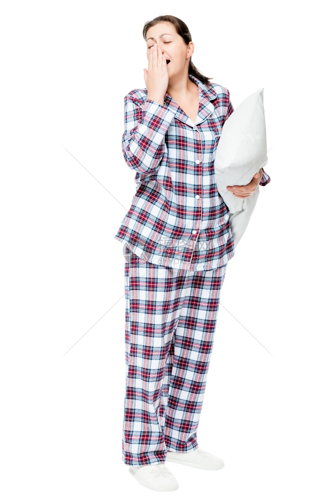 穿着睡衣的患者抱着枕头图片
