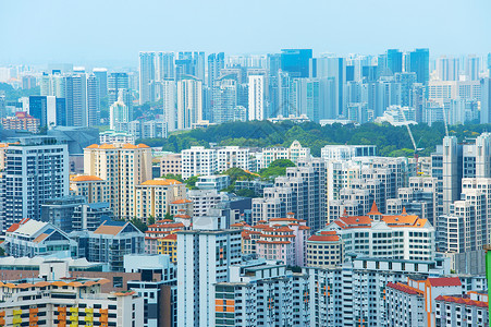 什拉波尔地区居住密度结构高清图片