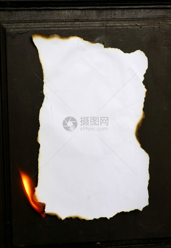 燃烧纸图片