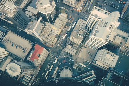 奥克兰市建筑物空中最高视线新西兰乌克大楼空中视线背景