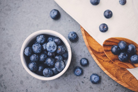 以蓝莓为早餐图片