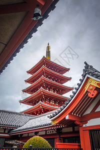 日本东京神农寺的宝塔日本东京森森寺宝塔图片