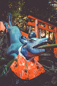 富希米区旅游业雕塑高清图片