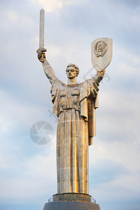 祖国的雕像献出了伟大的战争高清图片