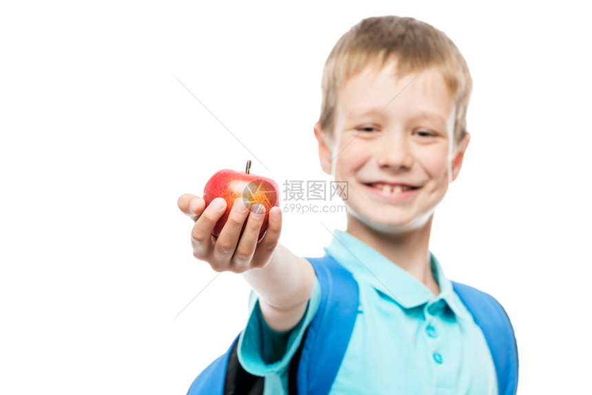 在学校boyshandclosup中焦点的苹果图片